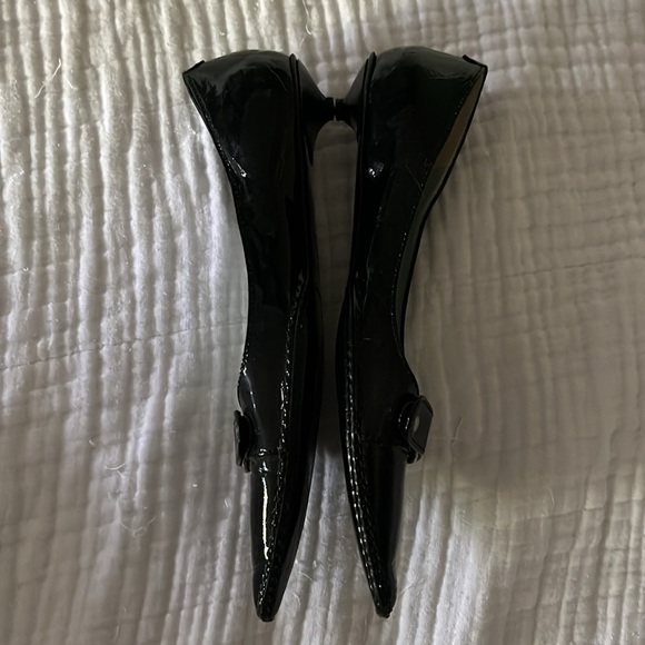 Sigerson Morrison Black Patent Flats • Size 8 - Picture 2 of 8